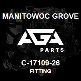 C-17109-26 Manitowoc Grove FITTING | AGA Parts