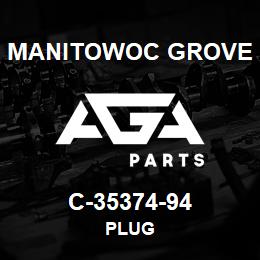 C-35374-94 Manitowoc Grove PLUG | AGA Parts