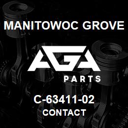 C-63411-02 Manitowoc Grove CONTACT | AGA Parts