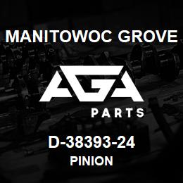 D-38393-24 Manitowoc Grove PINION | AGA Parts