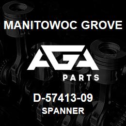 D-57413-09 Manitowoc Grove SPANNER | AGA Parts