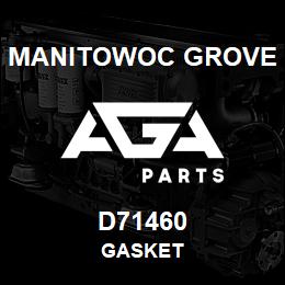 D71460 Manitowoc Grove GASKET | AGA Parts