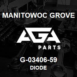 G-03406-59 Manitowoc Grove DIODE | AGA Parts