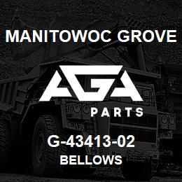 G-43413-02 Manitowoc Grove BELLOWS | AGA Parts