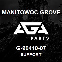 G-90410-07 Manitowoc Grove SUPPORT | AGA Parts