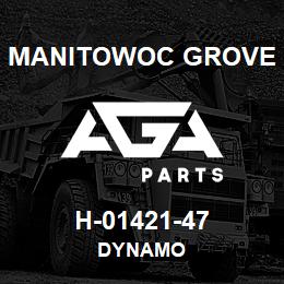 H-01421-47 Manitowoc Grove DYNAMO | AGA Parts