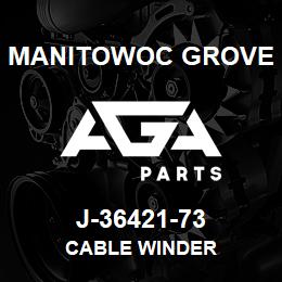 J-36421-73 Manitowoc Grove CABLE WINDER | AGA Parts