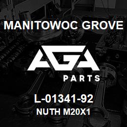 L-01341-92 Manitowoc Grove NUTH M20x1 | AGA Parts