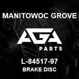 L-84517-97 Manitowoc Grove BRAKE DISC | AGA Parts