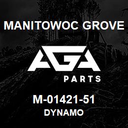 M-01421-51 Manitowoc Grove DYNAMO | AGA Parts