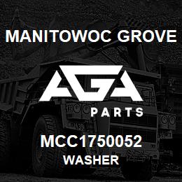 MCC1750052 Manitowoc Grove WASHER | AGA Parts