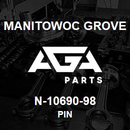 N-10690-98 Manitowoc Grove PIN | AGA Parts