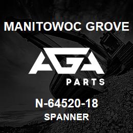 N-64520-18 Manitowoc Grove SPANNER | AGA Parts