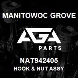 NAT942405 Manitowoc Grove HOOK & NUT ASSY | AGA Parts