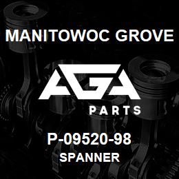 P-09520-98 Manitowoc Grove SPANNER | AGA Parts