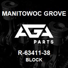 R-63411-38 Manitowoc Grove BLOCK | AGA Parts