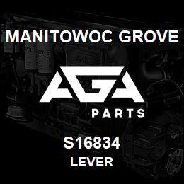 S16834 Manitowoc Grove LEVER | AGA Parts