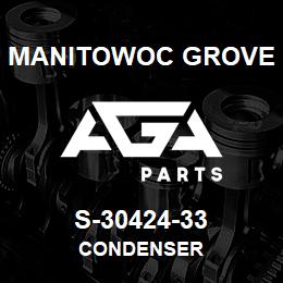 S-30424-33 Manitowoc Grove CONDENSER | AGA Parts