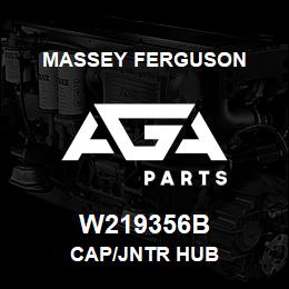 W219356B Massey Ferguson CAP/JNTR HUB | AGA Parts