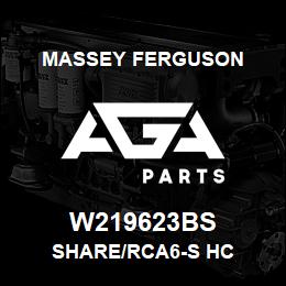 W219623BS Massey Ferguson SHARE/RCA6-S HC | AGA Parts