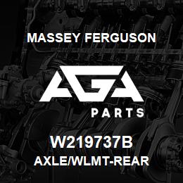 W219737B Massey Ferguson AXLE/WLMT-REAR | AGA Parts