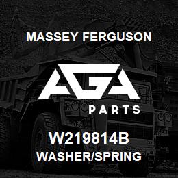 W219814B Massey Ferguson WASHER/SPRING | AGA Parts