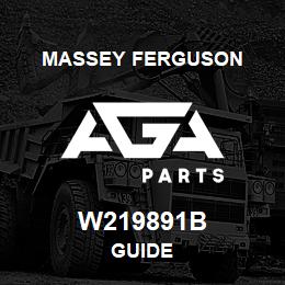 W219891B Massey Ferguson GUIDE | AGA Parts