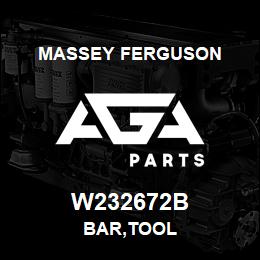 W232672B Massey Ferguson BAR,TOOL | AGA Parts