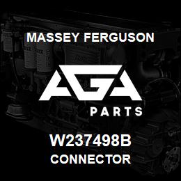 W237498B Massey Ferguson CONNECTOR | AGA Parts