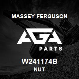 W241174B Massey Ferguson NUT | AGA Parts