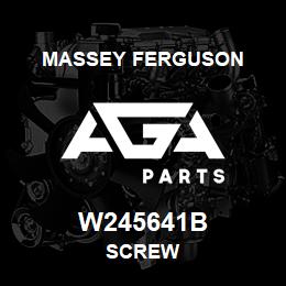 W245641B Massey Ferguson SCREW | AGA Parts