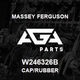 W246326B Massey Ferguson CAP/RUBBER | AGA Parts