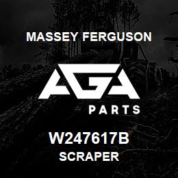 W247617B Massey Ferguson SCRAPER | AGA Parts