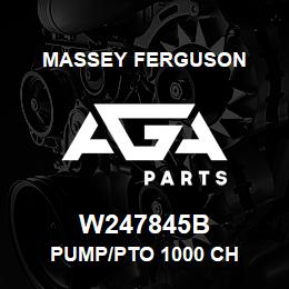 W247845B Massey Ferguson PUMP/PTO 1000 CH | AGA Parts