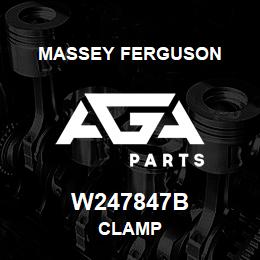 W247847B Massey Ferguson CLAMP | AGA Parts