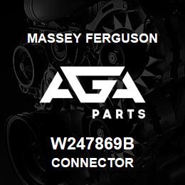 W247869B Massey Ferguson CONNECTOR | AGA Parts