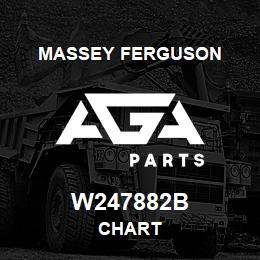 W247882B Massey Ferguson CHART | AGA Parts