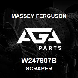 W247907B Massey Ferguson SCRAPER | AGA Parts