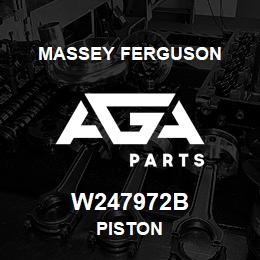 W247972B Massey Ferguson PISTON | AGA Parts