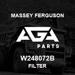 W248072B Massey Ferguson FILTER | AGA Parts