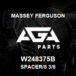 W248375B Massey Ferguson SPACER/8 3/8 | AGA Parts