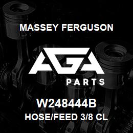 W248444B Massey Ferguson HOSE/FEED 3/8 CL | AGA Parts