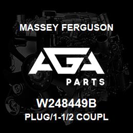 W248449B Massey Ferguson PLUG/1-1/2 COUPL | AGA Parts