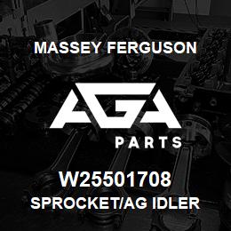 W25501708 Massey Ferguson SPROCKET/AG IDLER | AGA Parts