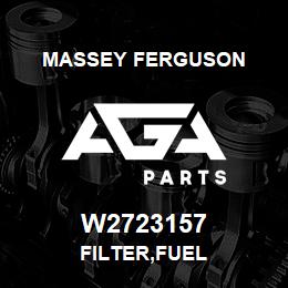 W2723157 Massey Ferguson FILTER,FUEL | AGA Parts