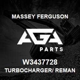 W3437728 Massey Ferguson TURBOCHARGER/ REMAN | AGA Parts