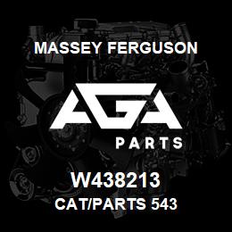 W438213 Massey Ferguson CAT/PARTS 543 | AGA Parts