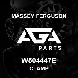 W504447E Massey Ferguson CLAMP | AGA Parts