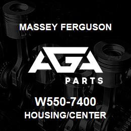 W550-7400 Massey Ferguson HOUSING/CENTER | AGA Parts