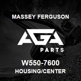 W550-7600 Massey Ferguson HOUSING/CENTER | AGA Parts